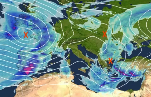 Καιρός 25-1: Κακοκαιρίες προ των πυλών – Ενημέρωση Παπακωστόπουλου (vid)