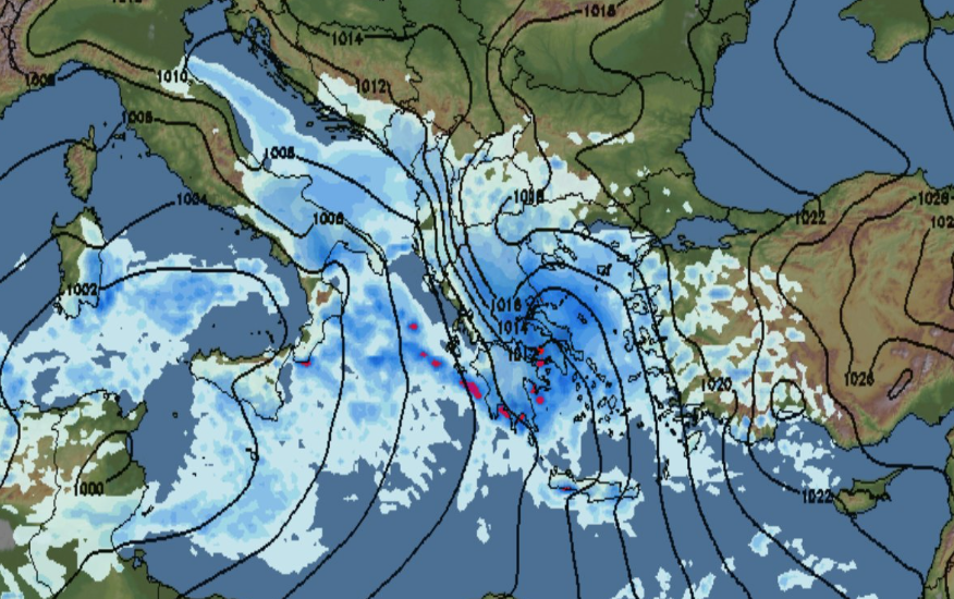Καιρός 19-1: Ανάλυση Παπακωστόπουλου για ψυχρή εισβολή και κακοκαιρία Τετάρτης