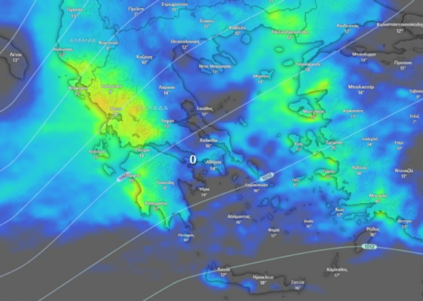 Καιρός 28-1: Ενημέρωση Κολυδά για βαρομετρικό χαμηλό με πολλές βροχές (vid)