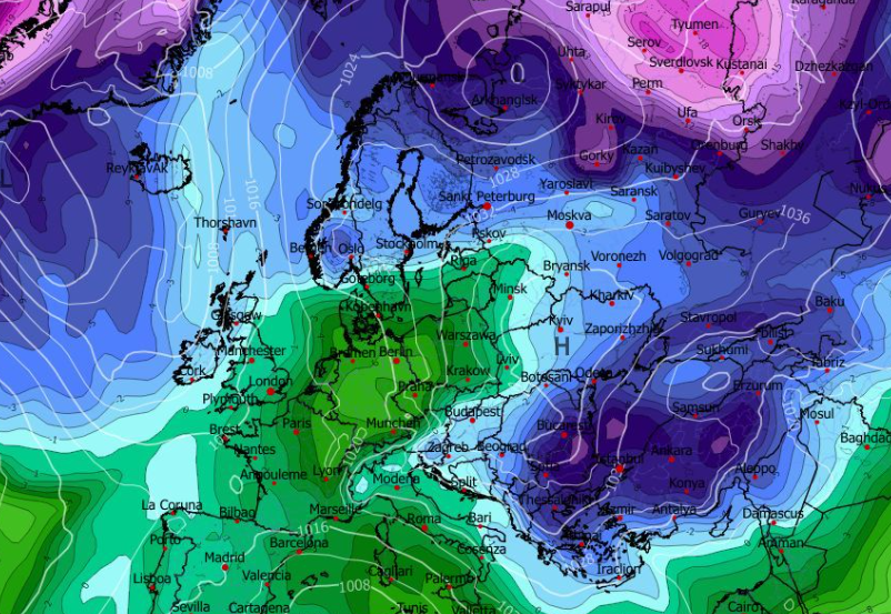 Καιρός 14-1: Παγιώνει την ψυχρή εισβολή το ευρωπαϊκό – Νέα δεδομένα (vid)