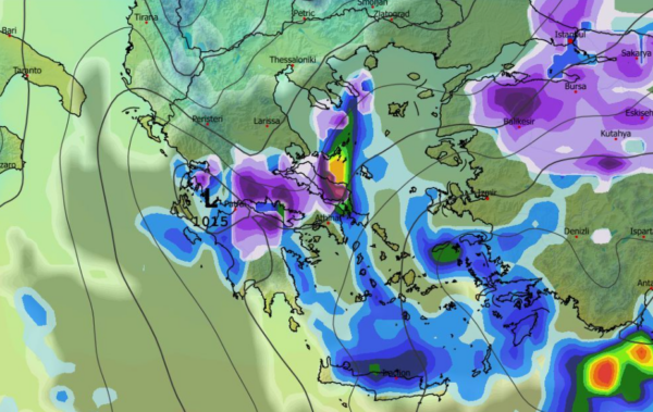 Καιρός 11-1: Πού θα χιονίσει; Καρέ – καρέ τα  νέα δεδομένα από GFS (vid)