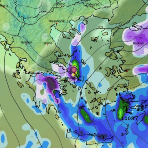Καιρός 10-1: Πού θα χιονίσει; Νέα δεδομένα GFS – Εντός η Αττική (vid)