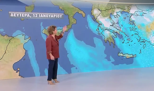 Καιρός 9-1: Αιχμηρή Χριστίνα Σούζη! Τι λέει για τις χιονοπτώσεις (vid)