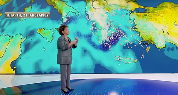 Καιρός 20-1: Σούζη για χιόνια (ίσως) και σε πόλεις – Προσοχή στις καταιγίδες (vid)