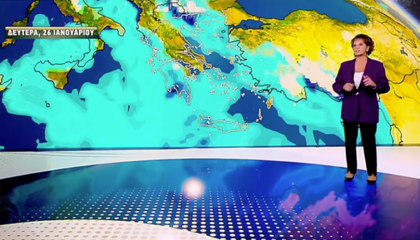 Καιρός 24-1: Κακοκαιρία ξανά από Κυριακή – Η πρόγνωση της Σούζη (vid)