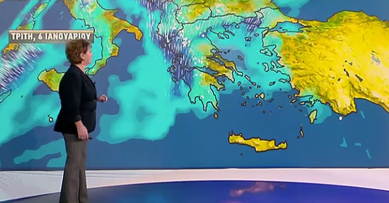 Καιρός 4-1: Ερχονται βροχές και καταιγίδες – Τι λέει η Χριστίνα Σούζη (vid)