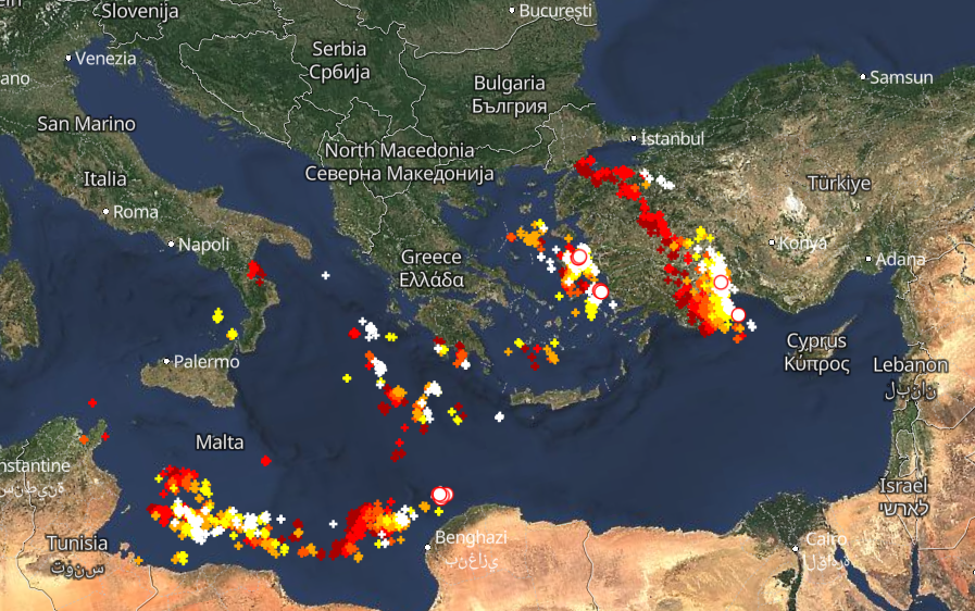 Καιρός 26-1: Καταιγίδες σε εξέλιξη τώρα – Πού εκδηλώνονται Live…
