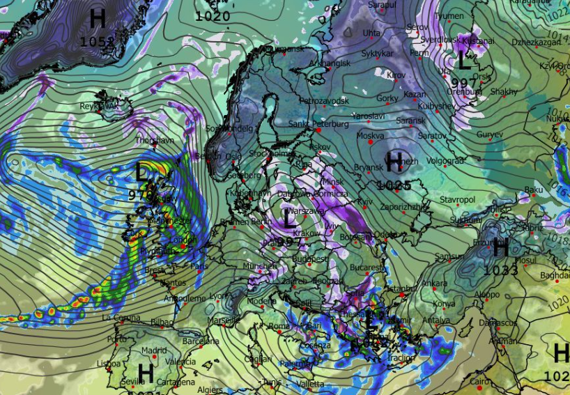 Καιρός 4-1: Εβδομάδα διαδοχικών κακοκαιριών – Πού θα χιονίσει (vid)