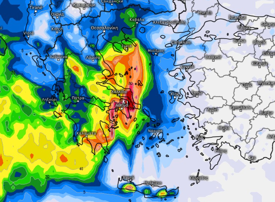 Καιρός 21-10: Το νερό ενός μήνα σε 4 ώρες στην Αττική – Προειδοποίηση Τσατραφύλλια
