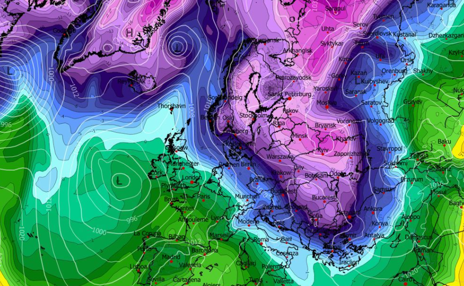 Καιρός 7-1: Καρέ – καρέ η επερχόμενη ψυχρή εισβολή – Νέα δεδομένα (vid)