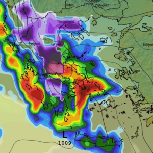 Καιρός 15-1: GFS σε… κέφια, διαδοχικές κακοκαιρίες και χιόνια πολλά (vid)