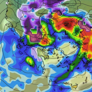 Καιρός 1-1: Πότε βλέπει το GFS κακοκαιρία στη μακροπρόθεσμη τάση (vid)