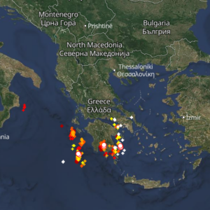 Καιρός 21-1: Κακοκαιρία Live – Πού εκδηλώνονται καταιγίδες τώρα