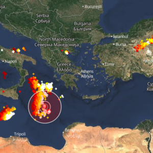 Κακοκαιρία Live: Πλησιάζει το βαρομετρικό χαμηλό – Πού δίνει καταιγίδες τώρα – Live