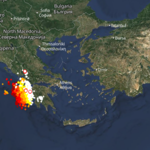 Καιρός 29-1: Κακοκαιρία Live – Πού χτυπά τώρα το μέτωπο των καταιγίδων