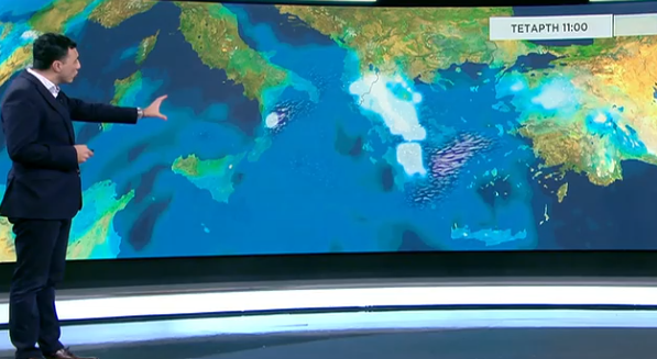 Καιρός 19-1: Θέλει προσοχή! Προειδοποίηση Τσατραφύλλια για μεγάλα ύψη βροχής – χιονιού