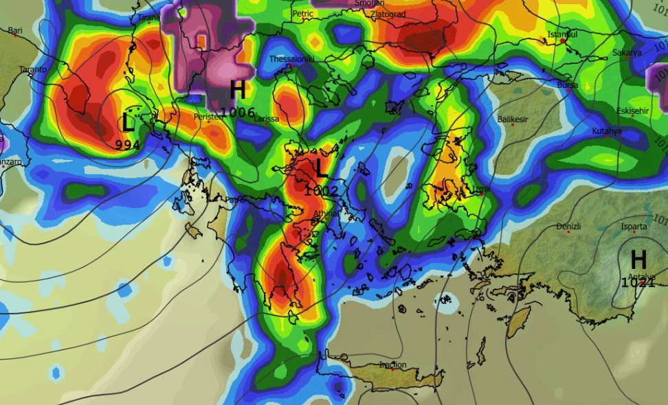 Καιρός 13-1: Πού θα χιονίσει το Σαββατοκύριακο; Νέα δεδομένα GFS (vid)