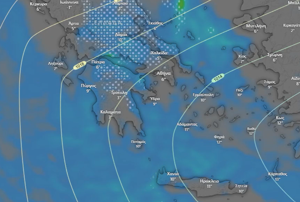 Καιρός 8-1: Κολυδάς για χιονοπτώσεις και… αιχμές για όσους βιάζονται!