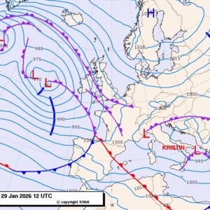 Καιρός 28-1: Τσατραφύλλιας για την κακοκαιρία Kristin