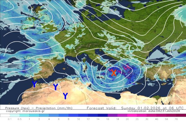 Καιρός 31-1: Μαρουσάκης για την κακοκαιρία: «δεν υπερεκτιμούμε δυνάμεις»