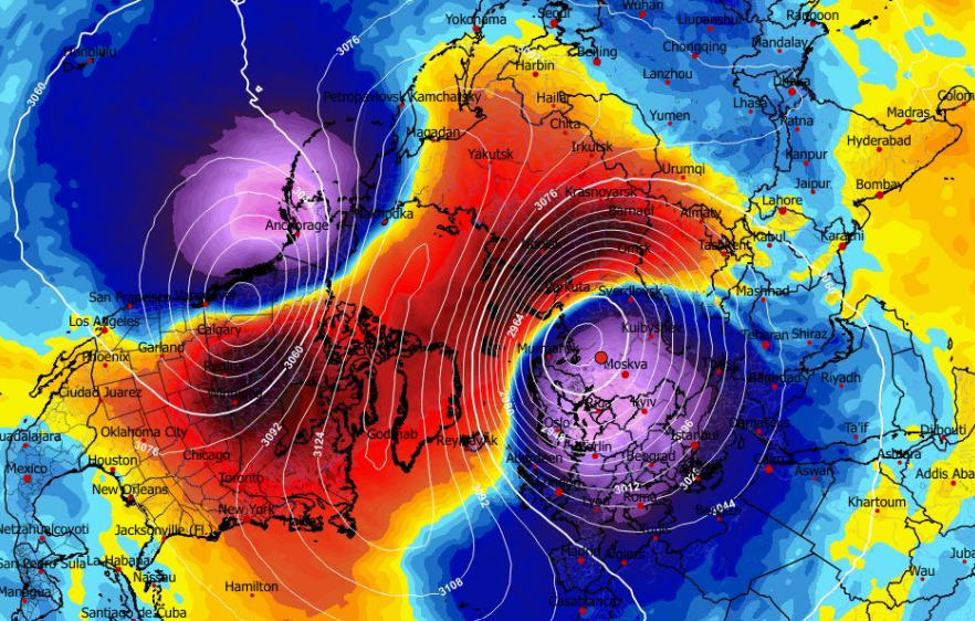Καιρός 25-1: Σπάει ο πολικός στρόβιλος αρχές Φλεβάρη – Καρέ καρέ η τάση (Vid)