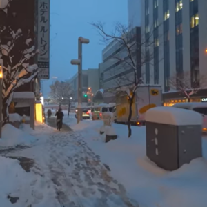 Κατακλυσμός χιονιού σε Σαπόρο και Χοκάιντο (vid)