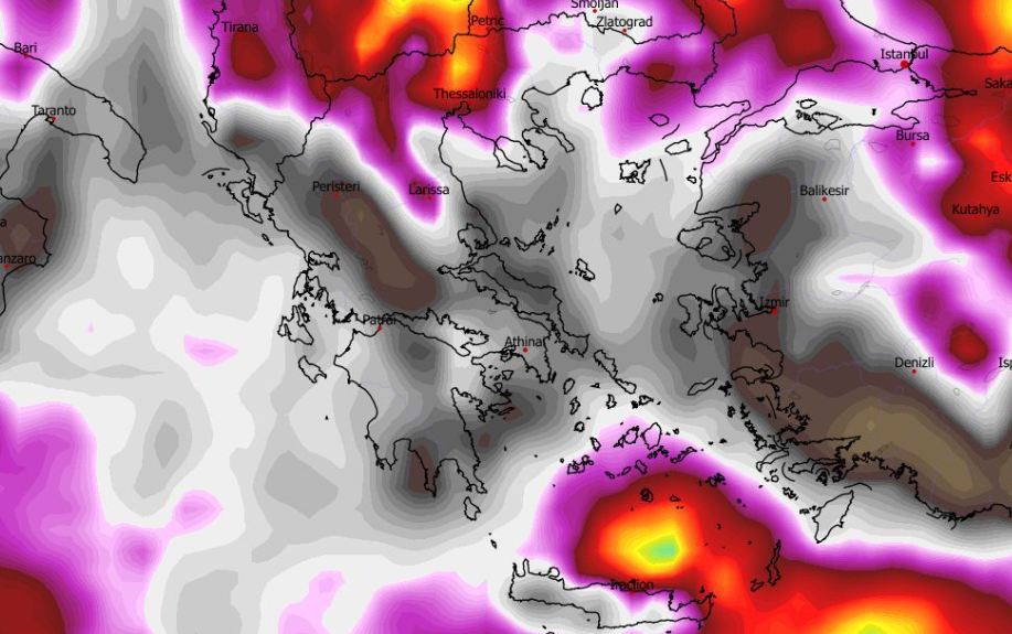 Καιρός 19-1: Δύο εβδομάδες με πολλά φαινόμενα βλέπει το GFS