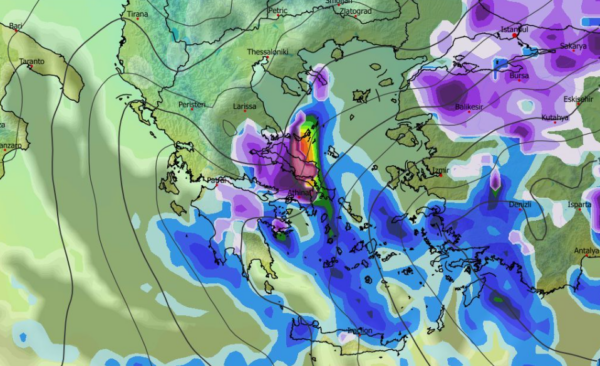 Καιρός 9-1: Φέρνει χιόνι και στην Αττική το GFS (vid)