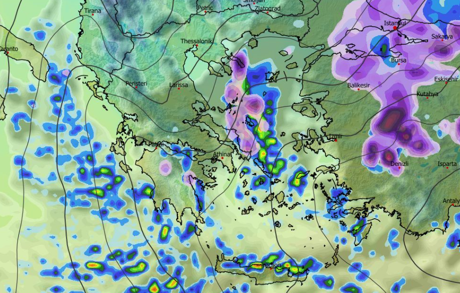 Καιρός 11-1: Πού θα χιονίσει; Νέα δεδομένα ECMWF – Εκτός η Αττική