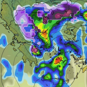 Καιρός: Ανατροπή και χιονοκαταστάσεις και από GFS για Κυριακή – Δευτέρα