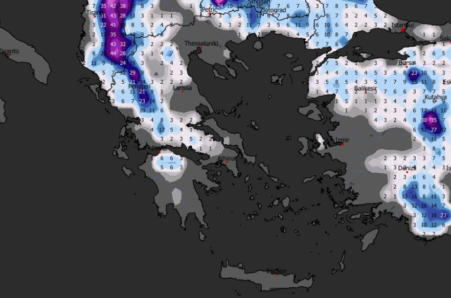 Καιρός 6-1: Διατηρεί δυναμική χιονοκάλυψης το ευρωπαϊκό μοντέλο (vid)
