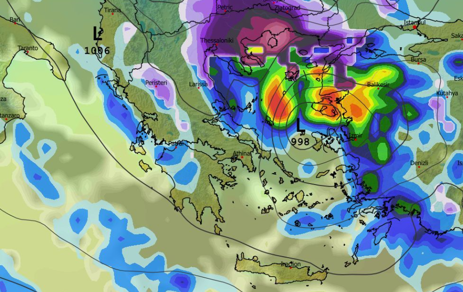 Καιρός 29-1: Ανατροπή με χιονοεκπλήξεις και στη Θεσσαλονίκη; Νέα δεδομένα GFS