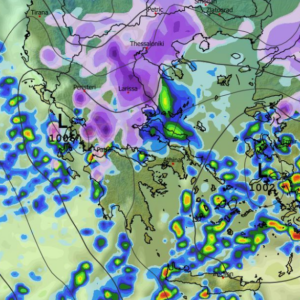 Καιρός 31-1: Τάση για χιόνια στην Ελλάδα από το ECMWF στα… μακρινά (vid)