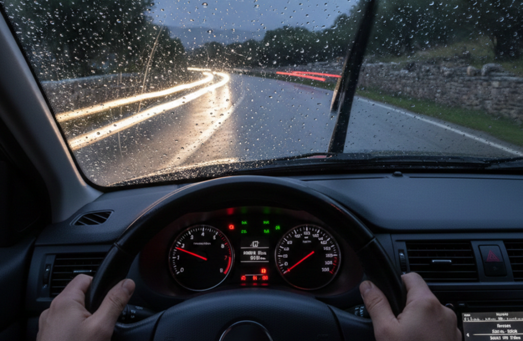 Τρεις κανόνες για ασφαλή οδήγηση σε κάθε καιρό