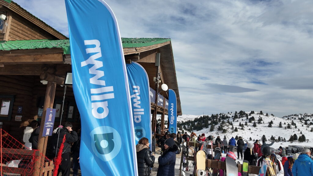 Η Allwyn έφερε τη νέα εποχή διασκέδασης στο Χιονοδρομικό Καλαβρύτων