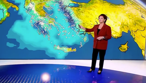 Καιρός 5-2: Βροχές και καταιγίδες σήμερα – Πρωινή πρόγνωση της Χριστίνας Σούζη (vid)