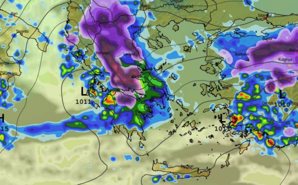 Καιρός 28-2: Ανατροπή και χιόνια το Σάββατο 7 Μαρτίου από το ECMWF (vid)