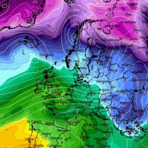 Καιρός 16-2: Δύο μίνι ψυχρές εισβολής από το ECMWF – Εξαφάνισε τα… μετά!