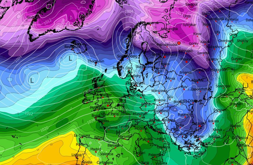 Καιρός 16-2: Δύο μίνι ψυχρές εισβολής από το ECMWF – Εξαφάνισε τα… μετά!