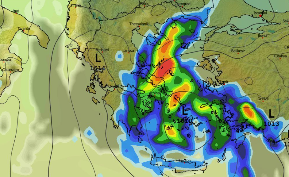 Καιρός 18-2: Βροχές και καταιγίδες έως το Σάββατο – Ανοιξη μετά; Νέα δεδομένα GFS