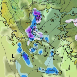 Καιρός 18-2: Πάλι… χιόνια βλέπει στα μακρινά το GFS (vid)