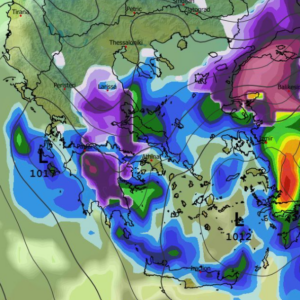 Καιρός 17-2: Στο δικό του χιονοσενάριο για το Σάββατο, επιμένει το GFS (vid)