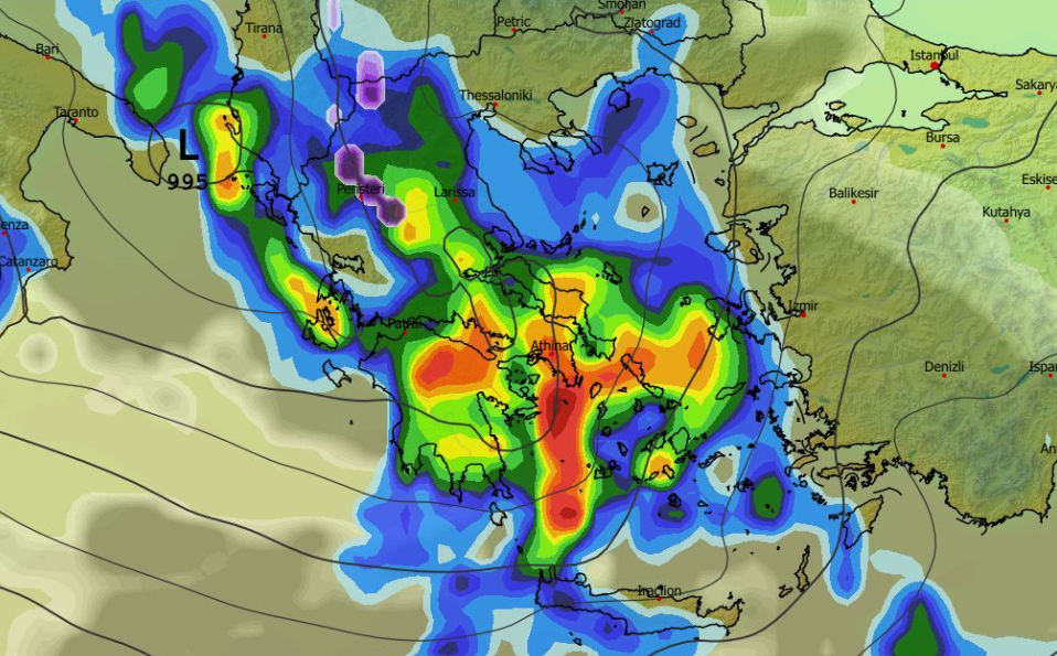 Καιρός 11-2: Επιδείνωση τις επόμενες ώρες – Καρέ καρέ τα φαινόμενα (vid)