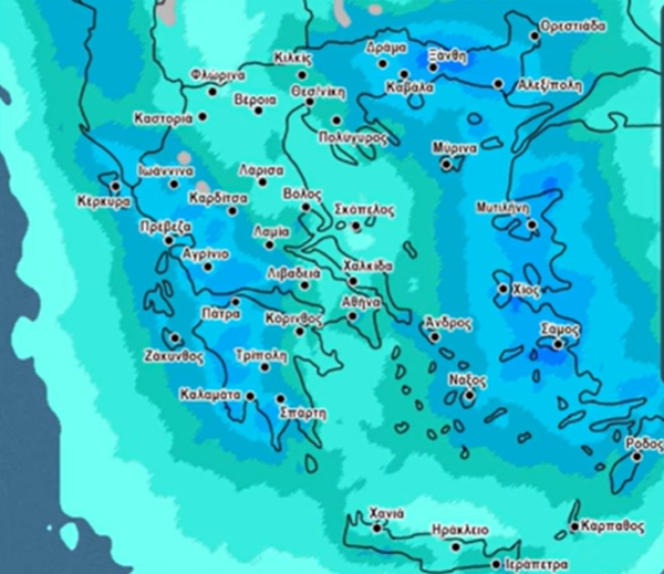 Καιρός 1-2: Αρναούτογλου για νέα κακοκαιρία από Τετάρτη – «Θέλει προσοχή»