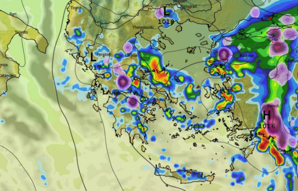 Καιρός 17-2: Νέα κακοκαιρία την Παρασκευή, λίγα χιόνια το Σάββατο – Πρωινά δεδομένα ECMWF