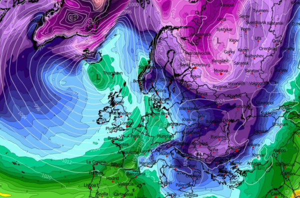 Καιρός 1-2: Τάση ψυχρής εισβολής στα μακρινά και από το GFS (vid)