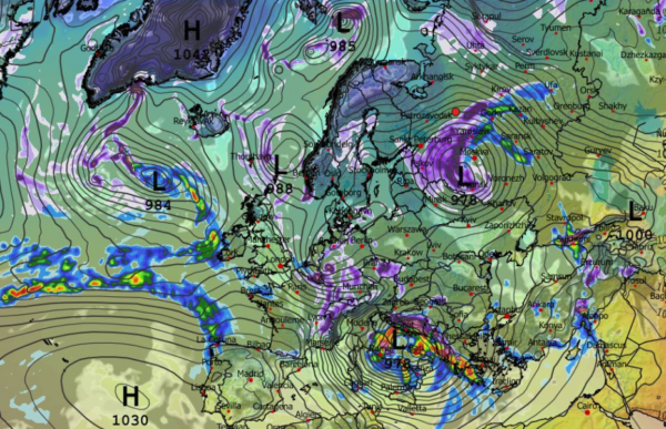 Καιρός 6-2: Προοπτική διαδοχικών κακοκαιριών από το GFS έως τέλος του μήνα