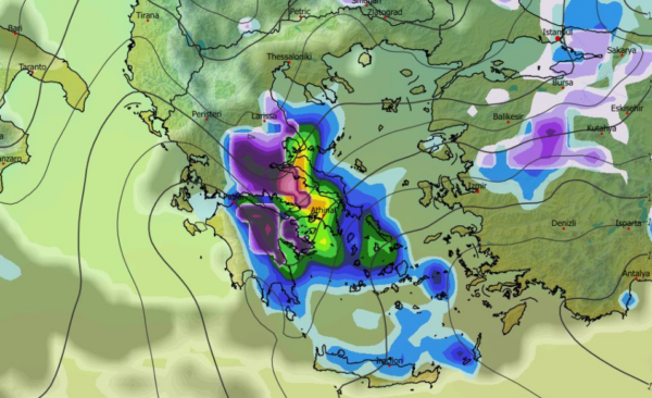 Καιρός 23-2: Νέα δεδομένα GFS για καλοκαιρία και μακρινό χιονοσενάριο (vid)