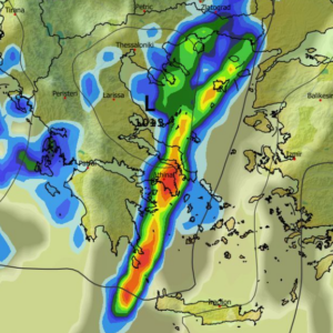 Καιρός 20-2: Η πορεία των καταιγίδων τις επόμενες ώρες – Πρωινά δεδομένα GFS