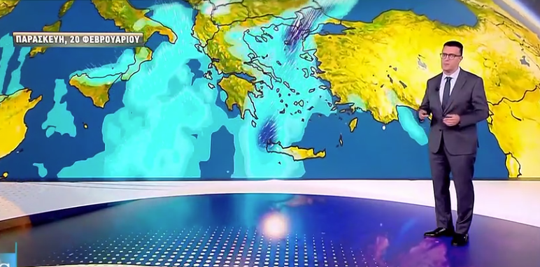 Καιρός 19-2: Βροχές ξανά από το βράδυ – Η πρόγνωση Γιαννόπουλου για τη νέα κακοκαιρία (vid)